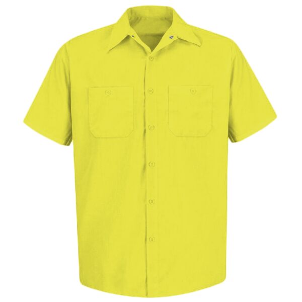 Enhanced Visibility Short Sleeve Work Shirt Tall Sizes Thumbnail