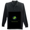 Long Sleeve Silk Touch Polo with Pocket Thumbnail