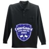 Long Sleeve Silk Touch Polo with Pocket Thumbnail